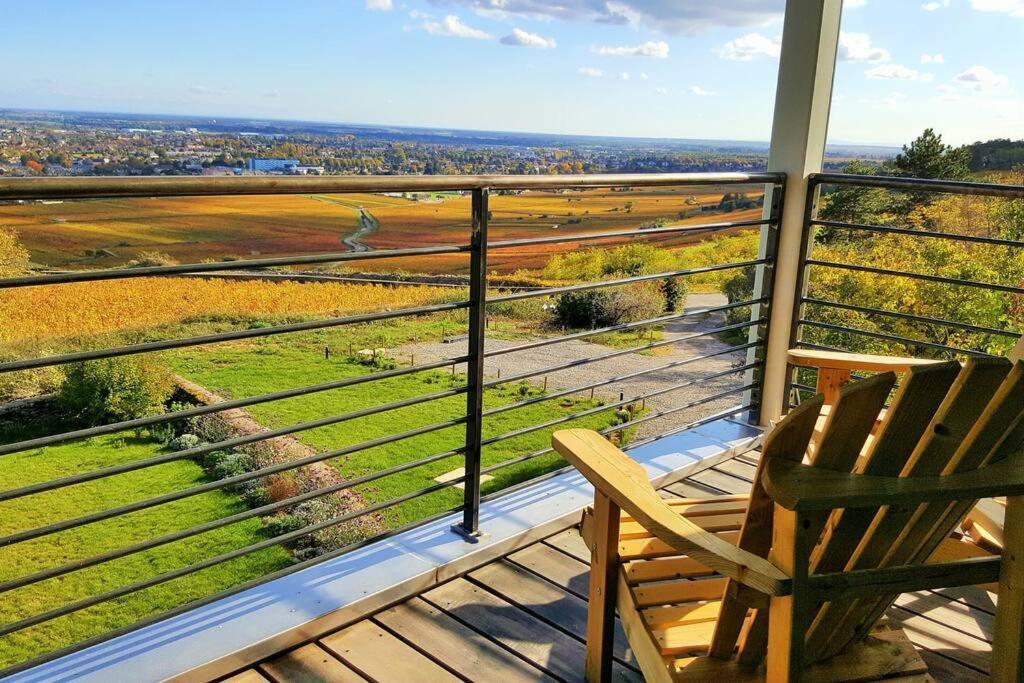 La Maison de l'Ecu : charme et vue incroyable Beaune  Extérieur photo